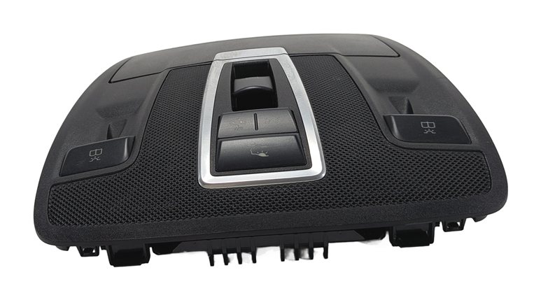 Thumbnail 2: 12-16 MERCEDES GL ML (X166 W166) INTERIOR OVERHEAD DOME MAP LIGHT LAMP (Black)