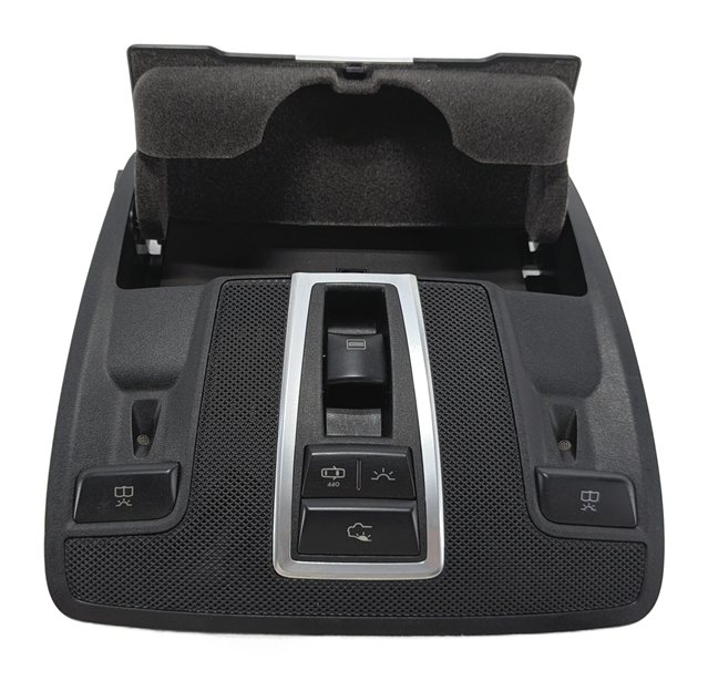 Thumbnail 5: 12-16 MERCEDES GL ML (X166 W166) INTERIOR OVERHEAD DOME MAP LIGHT LAMP (Black)