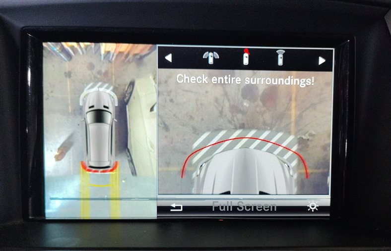 Thumbnail 2: 2013-2016 MERCEDES GL ML (W166 X166) FRONT GRILLE SURROUND VIEW CAMERA & HARNESS