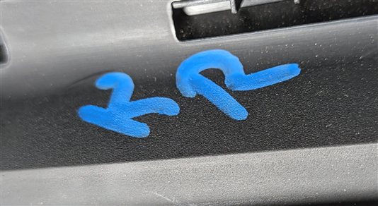 Thumbnail 5: 2013-2019 MERCEDES GL GLS (X166) REAR RIGHT DOOR WINDOW SUN SHADE BLIND VISOR