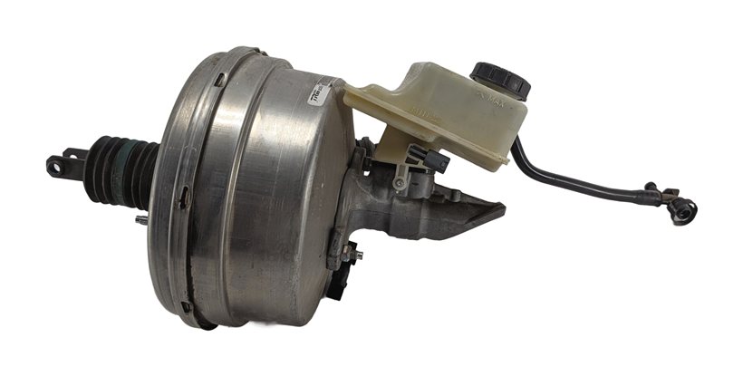 Thumbnail 2: 13-19 ML GLE GL GLS (W166 X166) BRAKE BOOSTER w/ MASTER CYLINDER & RESERVOIR