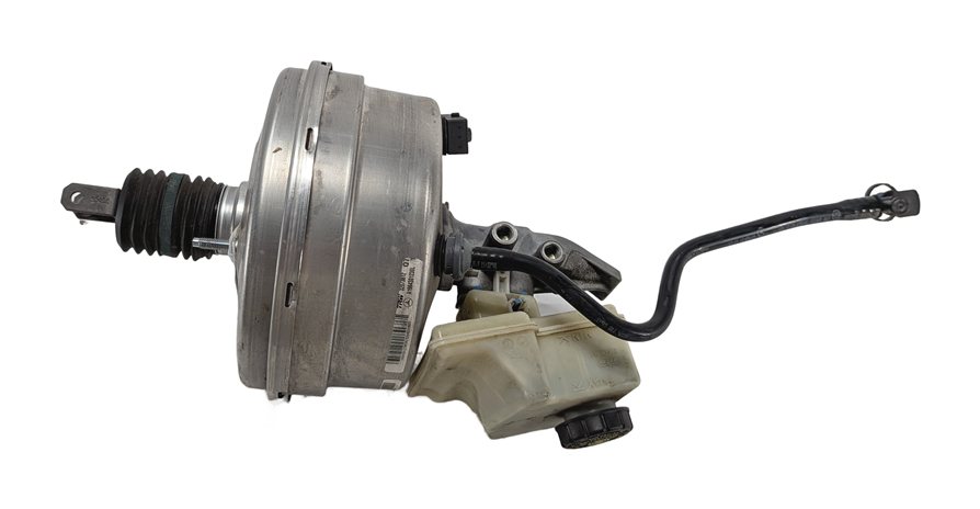 Thumbnail 4: 13-19 ML GLE GL GLS (W166 X166) BRAKE BOOSTER w/ MASTER CYLINDER & RESERVOIR
