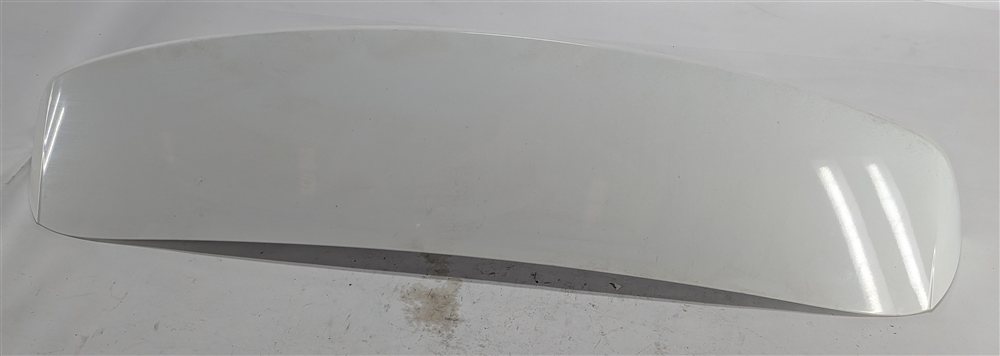 Thumbnail 3: 13-19 MERCEDES GL GLS (W166 X166) REAR TRUNK UPPER SPOILER WING TRIM (White)