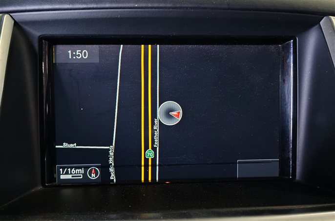 15-16 MERCEDES GL350 GL450 GL550 (X166) FRONT GPS NAVIGATION DISPLAY SCREEN 7"