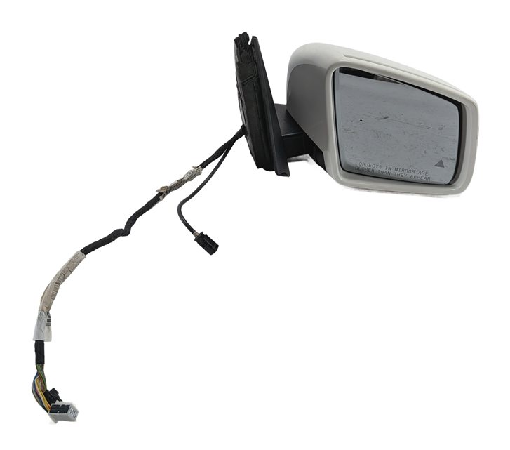 Thumbnail 4: 13-16 MERCEDES GL350 GL450 GL550 X166 RIGHT PASSENGER CAMERA DOOR MIRROR (White)