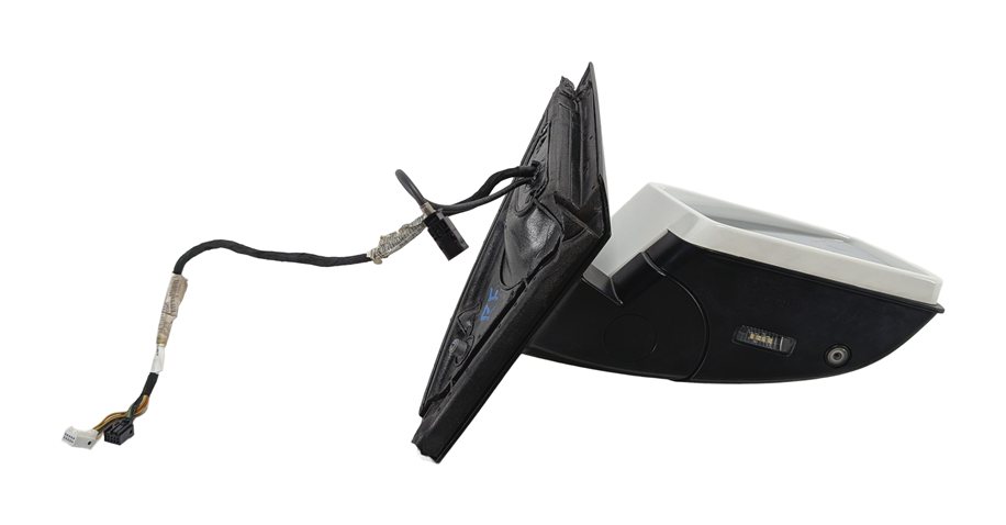 Thumbnail 6: 13-16 MERCEDES GL350 GL450 GL550 X166 RIGHT PASSENGER CAMERA DOOR MIRROR (White)
