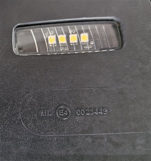 Thumbnail 7: 13-16 MERCEDES GL350 GL450 GL550 X166 RIGHT PASSENGER CAMERA DOOR MIRROR (White)