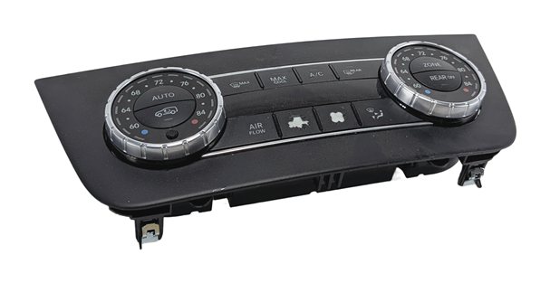 14-19 MERCEDES GL GLS (X166 W166) FRONT HEATER AC CLIMATE CONTROL & TRIM (BLACK)