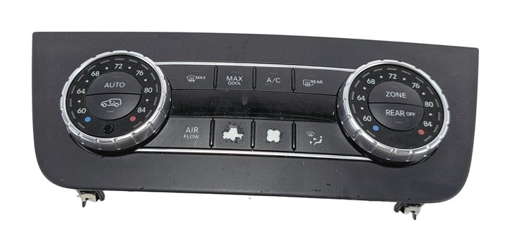 Thumbnail 3: 14-19 MERCEDES GL GLS (X166 W166) FRONT HEATER AC CLIMATE CONTROL & TRIM (BLACK)