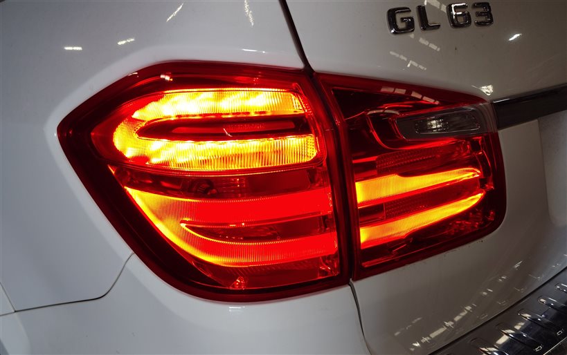 Thumbnail 2: 13-16 MERCEDES GL350 GL450 GL550 (X166) LEFT DRIVER INNER TAILLIGHT LIGHT LAMP