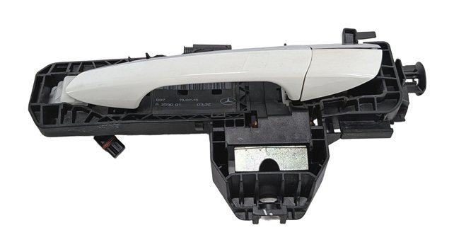 Thumbnail 3: 13-16 MERCEDES GL350 GL450 GL550 ML350 REAR LEFT KEYLESS DOOR HANDLE (White)