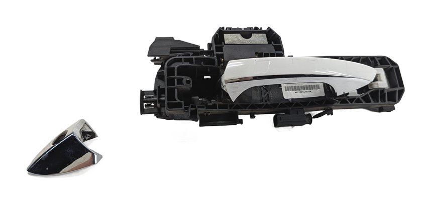 Thumbnail 2: 14-20 E GL ML SL (W166 W212 X166) FRONT LEFT DRIVER KEYLESS DOOR HANDLE (White)