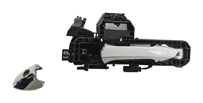 Thumbnail 3: 14-20 E GL ML SL (W166 W212 X166) FRONT LEFT DRIVER KEYLESS DOOR HANDLE (White)