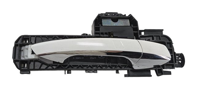 Thumbnail 3: 08-16 MERCEDES C E GL ML CLASS FRONT or REAR RIGHT KEYLESS DOOR HANDLE (White)