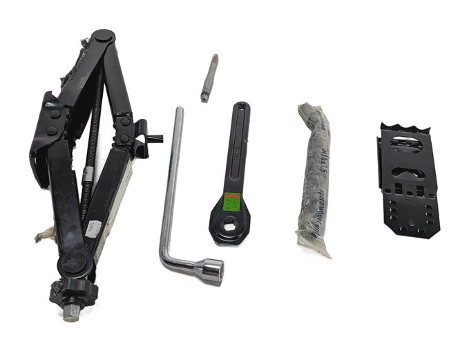 Thumbnail 3: 13-21 MERCEDES BENZ GL GLE GLS ML CLASS W166 X166 SPARE TIRE JACK KIT TOOL SET