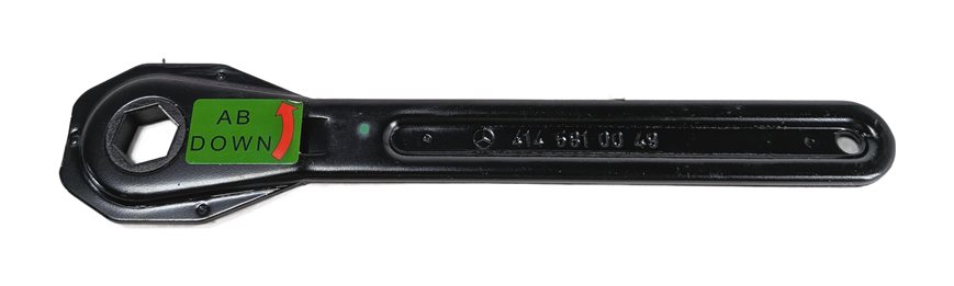 Thumbnail 9: 13-21 MERCEDES BENZ GL GLE GLS ML CLASS W166 X166 SPARE TIRE JACK KIT TOOL SET
