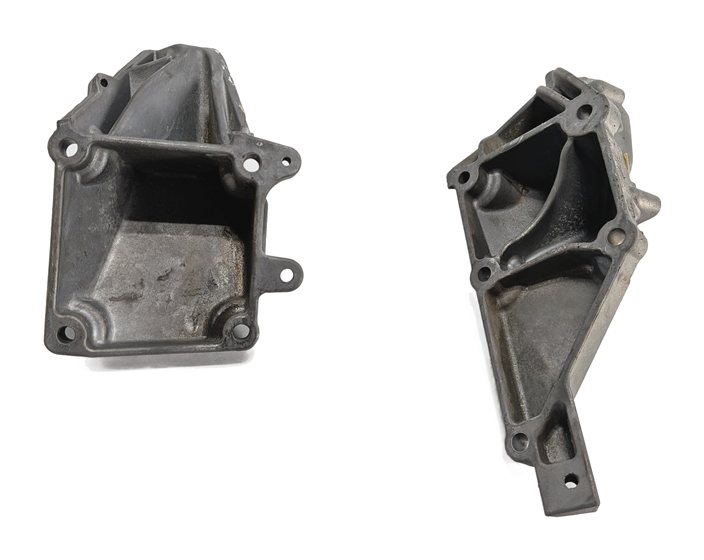 Thumbnail 4: 2016 MERCEDES GL63 (X166) 5.5L M157 ENGINE MOTOR MOUNT SUPPORT BRACKET SET/2