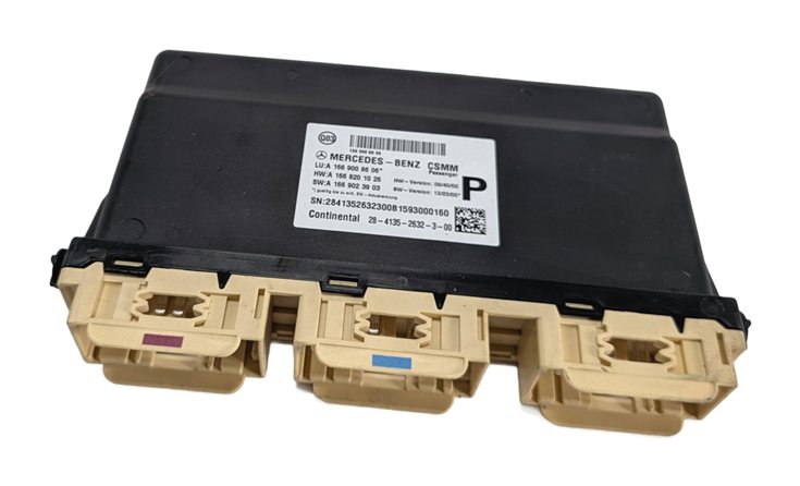 Thumbnail 3: 2016 MERCEDES GL63 (X166) FRONT RIGHT PASSENGER SEAT CONTROL MODULE COMPUTER