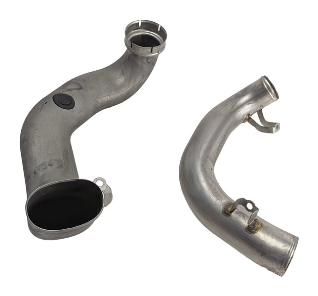 Thumbnail 3: 2016 MERCEDES GL63 (X166) 5.5L M157 LEFT TURBO AIR INTAKE DUCT PIPE SET/2
