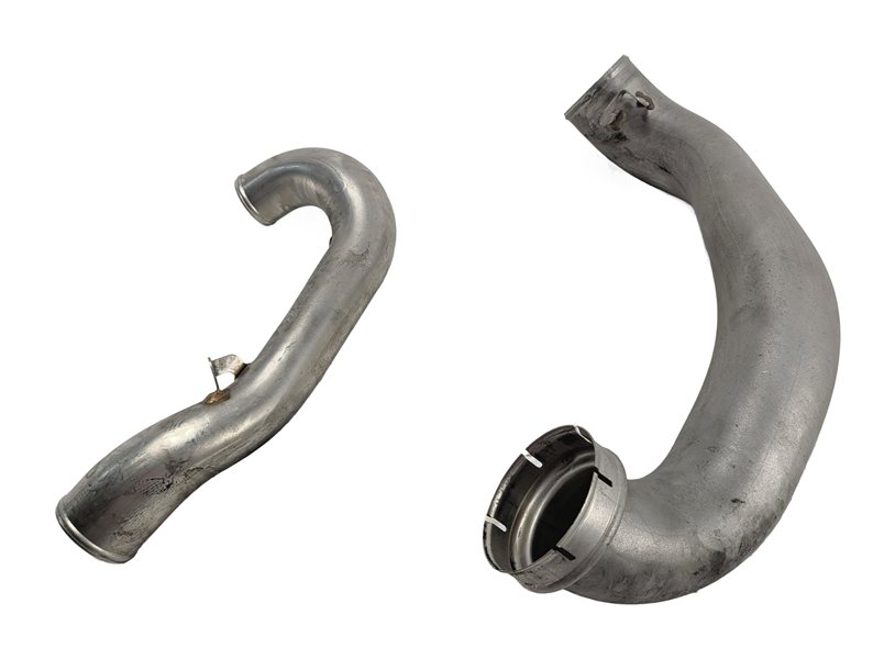 2016 MERCEDES GL63 (X166) 5.5L M157 RIGHT TURBO AIR INTAKE DUCT PIPE SET/2