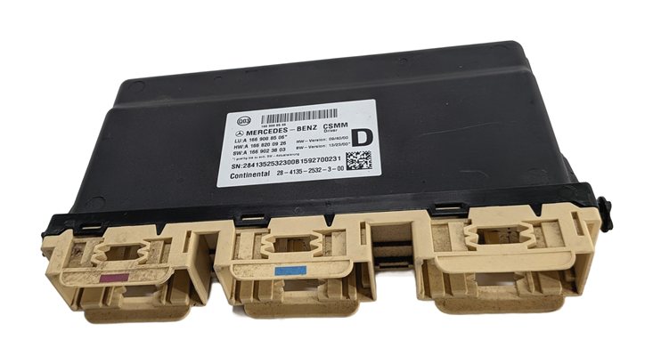 2016 MERCEDES GL63 (X166) FRONT LEFT DRIVER SEAT CONTROL MODULE COMPUTER