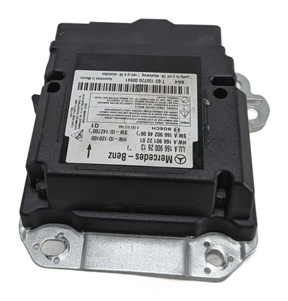 Thumbnail 3: 16-17 MERCEDES GL GLE GLS CLASS X166 SAFETY RESTRAINT BAGG CONTROL MODULE