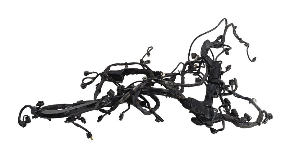 Thumbnail 3: 2016 MERCEDES GL63 (X166) 5.5L M157 ENGINE MOTOR WIRE WIRING HARNESS LOOM