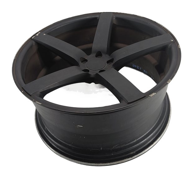 Thumbnail 3: VOSSEN CV3-R 22X10.5 ET42 SATIN BLACK CONCAVE 5-SPOKE ALLOY WHEEL RIM