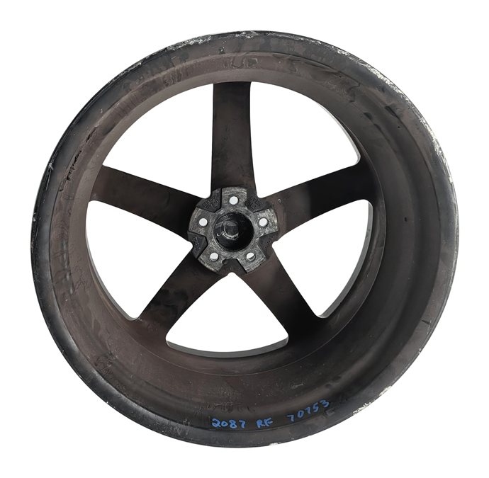 Thumbnail 4: VOSSEN CV3-R 22X10.5 ET42 SATIN BLACK CONCAVE 5-SPOKE ALLOY WHEEL RIM