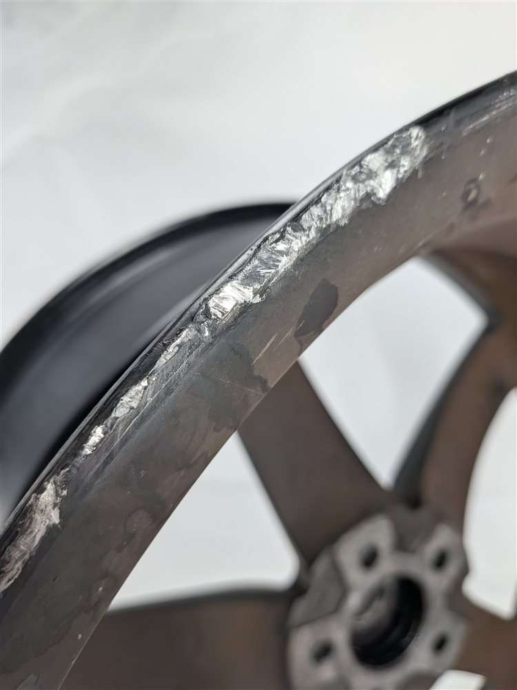 Thumbnail 7: VOSSEN CV3-R 22X10.5 ET42 SATIN BLACK CONCAVE 5-SPOKE ALLOY WHEEL RIM