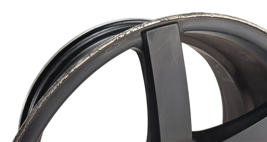 Thumbnail 10: VOSSEN CV3-R 22X10.5 ET42 SATIN BLACK CONCAVE 5-SPOKE ALLOY WHEEL RIM