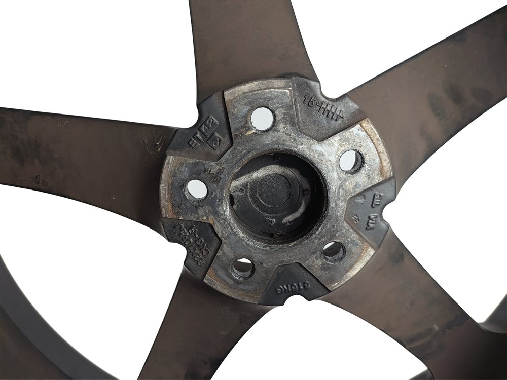 Thumbnail 6: VOSSEN CV3-R 22X10.5 ET42 SATIN BLACK CONCAVE 5-SPOKE ALLOY WHEEL RIM