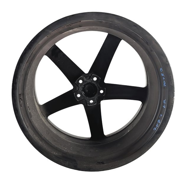 Thumbnail 4: VOSSEN CV3-R 22X10.5 ET42 SATIN BLACK CONCAVE 5-SPOKE ALLOY WHEEL RIM