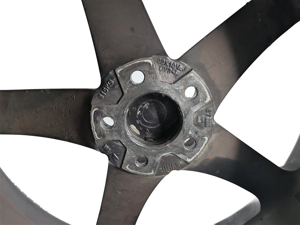Thumbnail 6: VOSSEN CV3-R 22X10.5 ET42 SATIN BLACK CONCAVE 5-SPOKE ALLOY WHEEL RIM