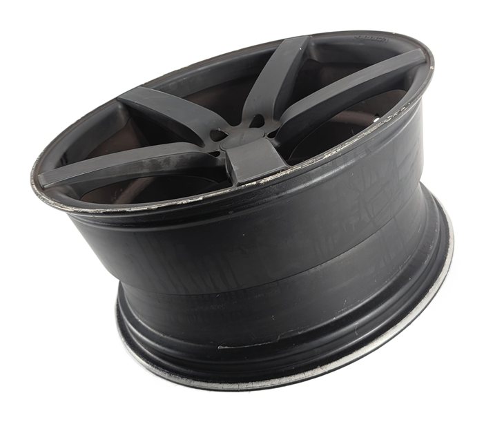 VOSSEN CV3-R 22X10.5 ET42 SATIN BLACK CONCAVE 5-SPOKE ALLOY WHEEL RIM