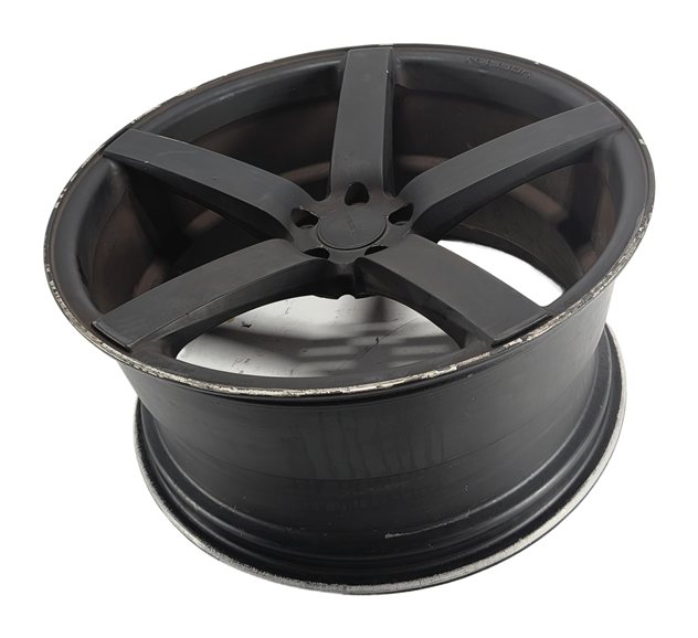 Thumbnail 3: VOSSEN CV3-R 22X10.5 ET42 SATIN BLACK CONCAVE 5-SPOKE ALLOY WHEEL RIM