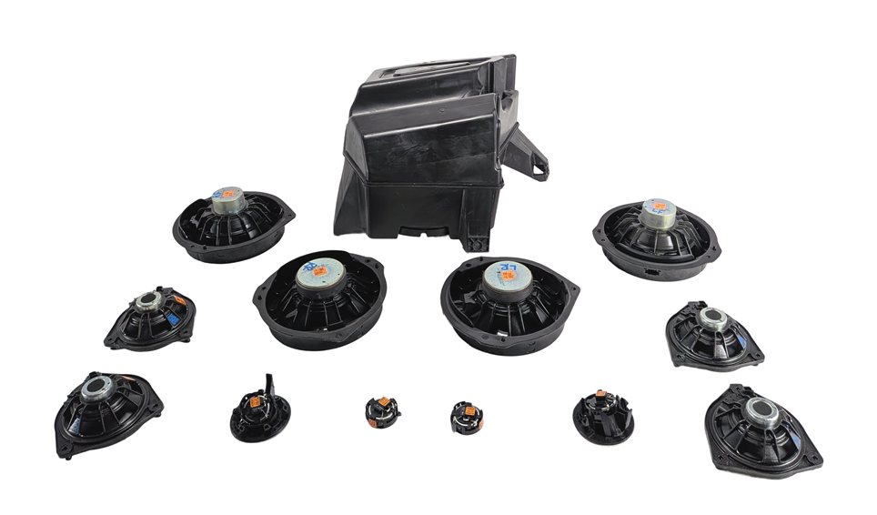 Thumbnail 4: 2016 MERCEDES GL63 (X166) HARMAN KARDON LOGIC7 SPEAKER SET/13 w/SUBWOOFER