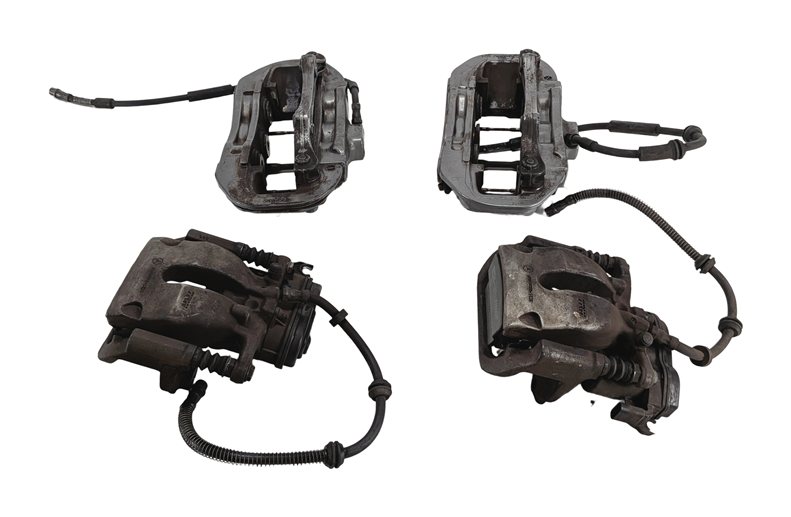 Thumbnail 6: 13-19 MERCEDES GL63 AMG X166 FRONT & REAR BRAKE CALIPER SET/4 w/EPB MOTORS