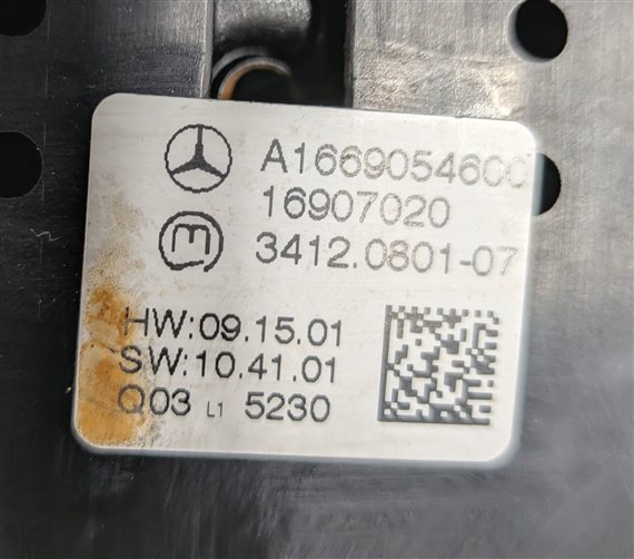 Thumbnail 5: 2016 MERCEDES GL63 (X166) CENTER CONSOLE DYNAMIC SELECT RIDE HEIGHT SWITCH