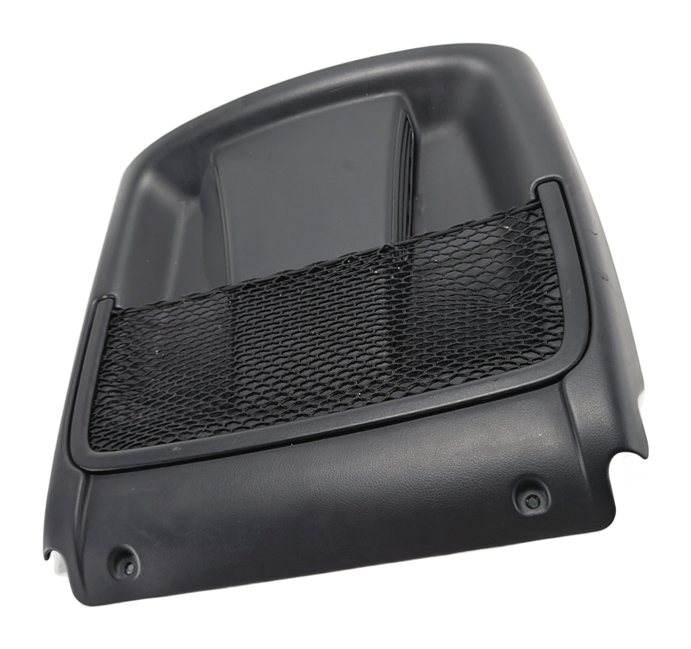 2016 MERCEDES GL63 (X166) FRONT RIGHT SEAT BACK PANEL w/NET POCKET (Black)