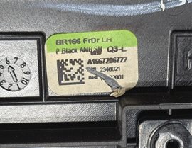 Thumbnail 25: 2016 MERCEDES GL63 (X166) INTERIOR DASH DOOR TRIM SET (Designo Black)