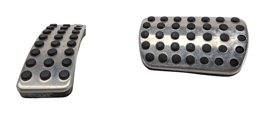 Thumbnail 2: 2016 MERCEDES GL63 (X166) AMG ACCELERATOR GAS BRAKE PEDAL PAD COVER SET/2
