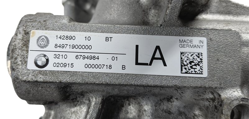 Thumbnail 10: 2014-2019 BMW X5 X6 (F15 F16) POWER STEERING GEAR RACK & PINION (NON ACTIVE)
