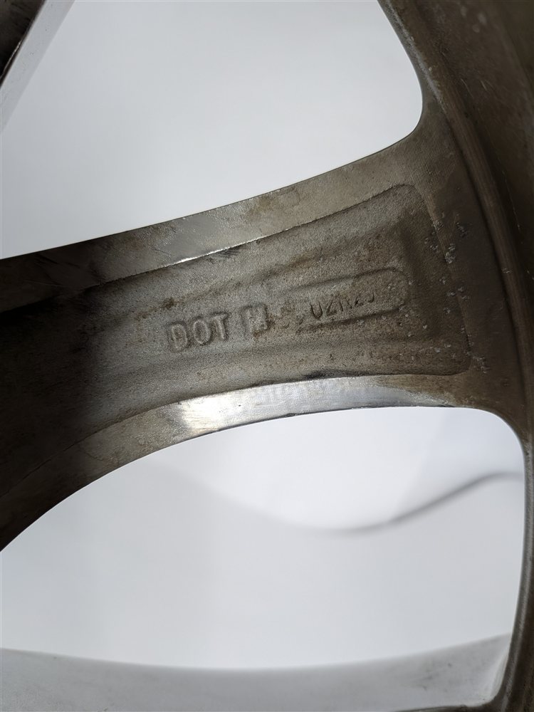 Thumbnail 11: 2014-2018 BMW X5 (F15) 19X9 STYLE 450 5 WIDE V SPOKE SILVER ALLOY WHEEL RIM OEM