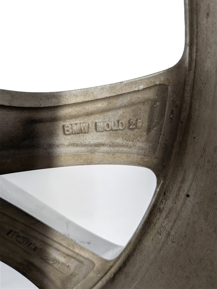 Thumbnail 12: 2014-2018 BMW X5 (F15) 19X9 STYLE 450 5 WIDE V SPOKE SILVER ALLOY WHEEL RIM OEM