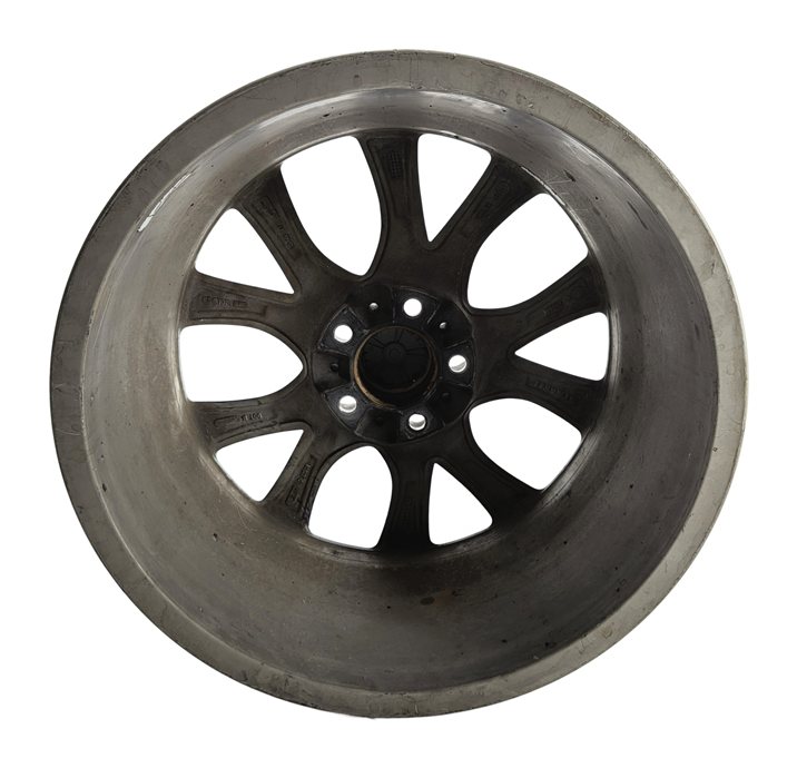 Thumbnail 5: 2014-2018 BMW X5 (F15) 19X9 STYLE 450 5 WIDE V SPOKE SILVER ALLOY WHEEL RIM OEM