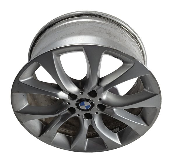 Thumbnail 3: 2014-2018 BMW X5 (F15) 19X9 STYLE 450 5 WIDE V SPOKE SILVER ALLOY WHEEL RIM OEM