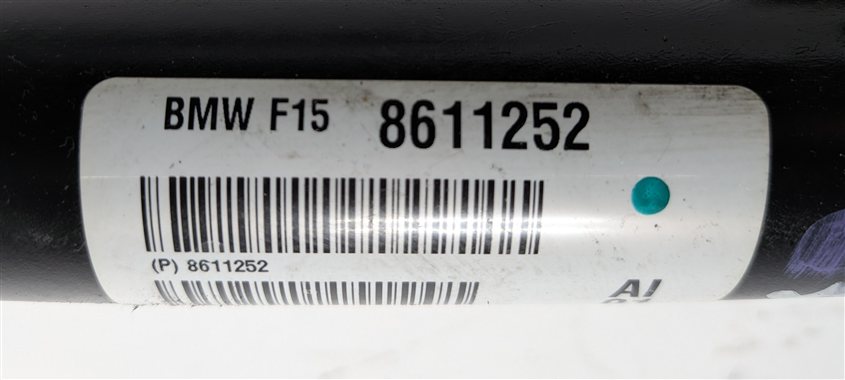 Thumbnail 4: 2016-2018 BMW X5 (F15) 2.0L HYBRID FRONT DRIVE SHAFT PROPELLER SHAFT