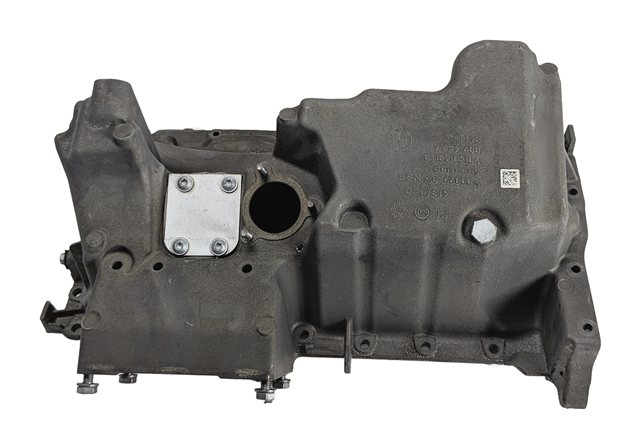 Thumbnail 3: 2016-2018 BMW X5 40E (F15) 2.0L HYBRID ENGINE OIL PAN SUMP