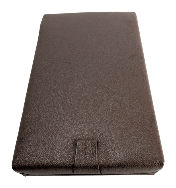 Thumbnail 4: 2014-2018 BMW X5 (F15) REAR SEAT CENTER ARMREST CUP HOLDER LEATHER (Terra)